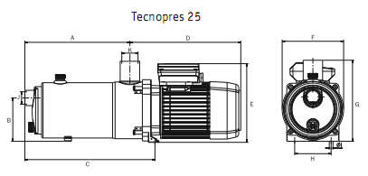 �������������� �������� ������� �� ���������� ����������� ����������� �������� Technopres 25 5M