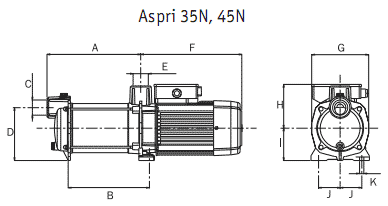 �������������� ������������ ���������������� ������ Aspri 45 3N