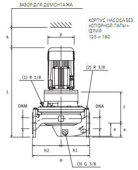 ������������ ������������ �� ����������� � �������� �������� FLS4 100-160/15 230/400 ���. 0000139763