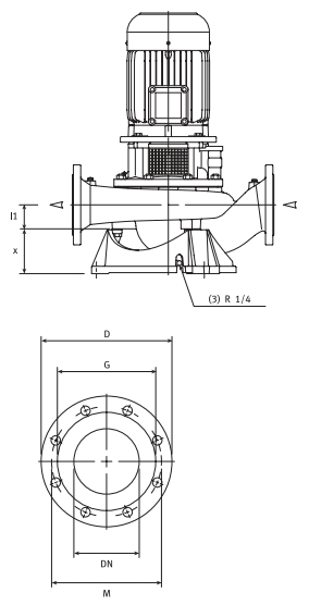 ������������ ������������ �� ����������� � �������� �������� FLS4 125-160/30 230/400 ���. 0000143500