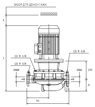 ������������ ������������ �� ����������� � �������� �������� FLSD 50-160/40 230/400 ���. 0000143009