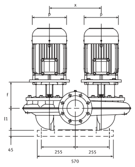 ������������ ������������ �� ����������� � �������� �������� FLSD4 150-315/185 400/690 ���. 0000143522