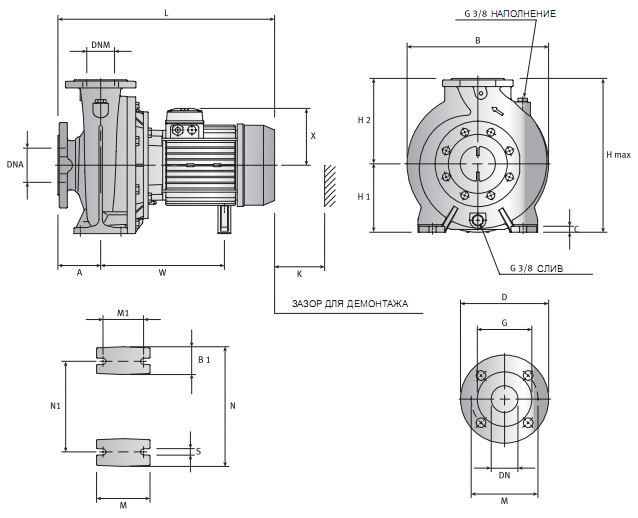 �������������� ������������ ������ FN4 32-160/02 230/400 ���. 0000139839