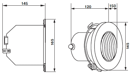 ��������� �� �������� (15��/12�) � LED- ���������� Emaux LEDS-100PN (Opus)