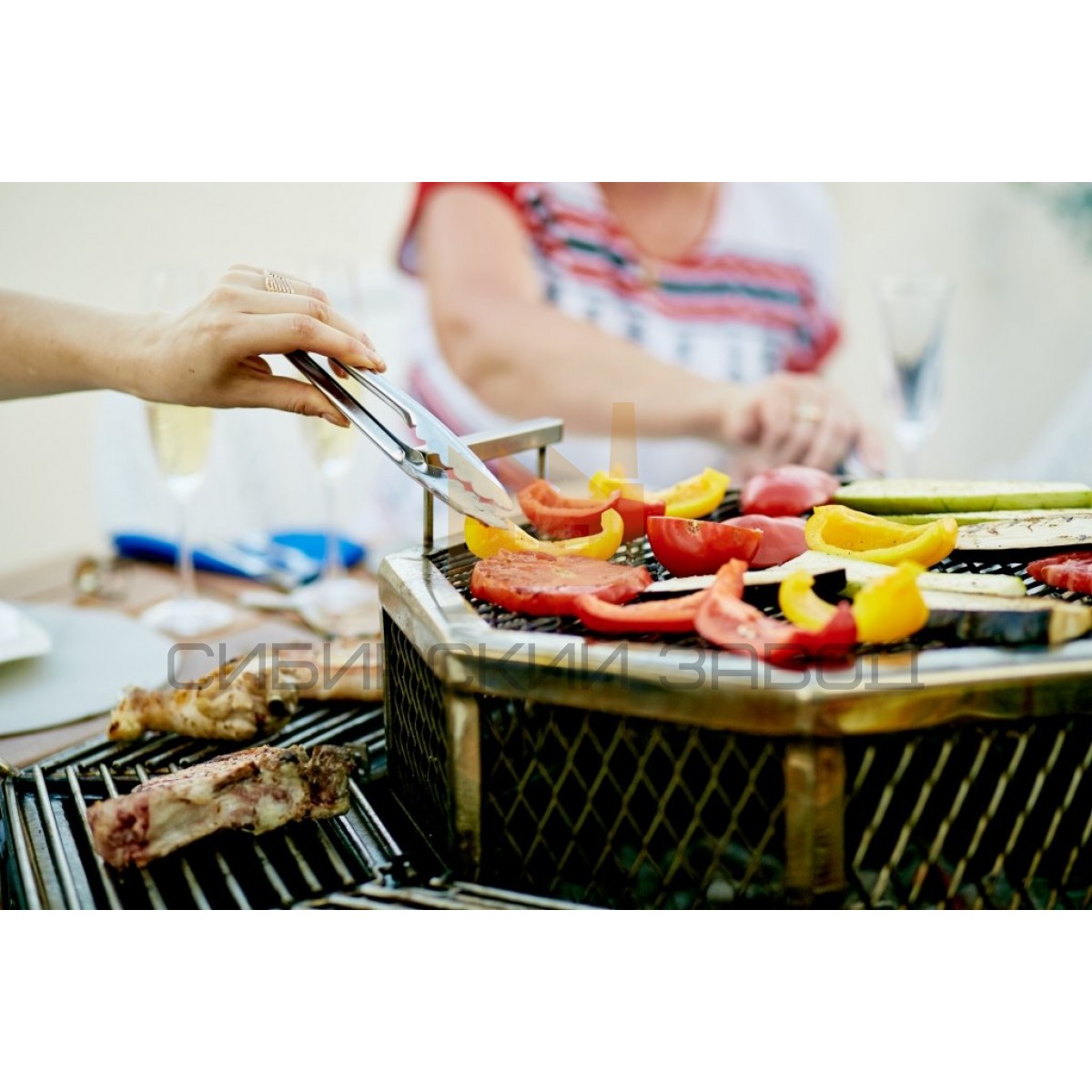 MGRILL 6-�� ������� ���: 45�� �x�x�: 1350��  � 1550��  x 900���