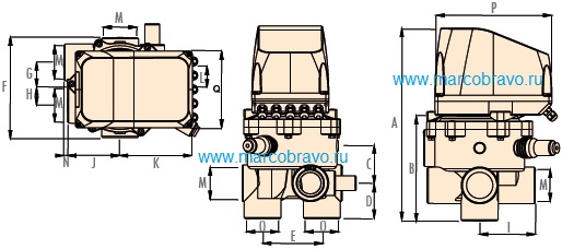 Автоматические многопозиционные вентили PS-6501