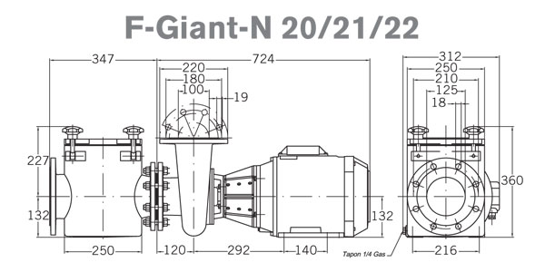 ���������� � ����������������� ������� ������ PSH F-Giant-N 21