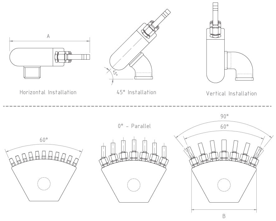 ��������� ������� ������� Phoenix tail nozzle DN 40 mm �� 7.5-19.5 �3/��� ���. BSZ2172