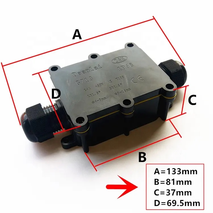  ���������� ��������� �������, 3 x 8 �� IP68 24 F3  G713 