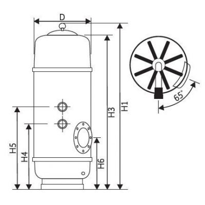 ������ Gemas Filtrex HB, �=900 ��, ����������� 2