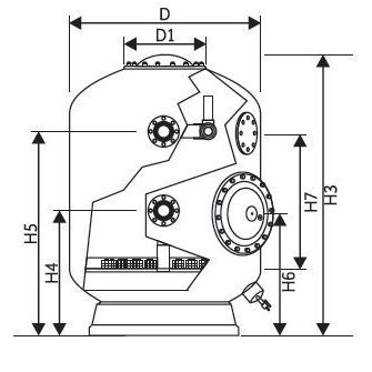 �������� ������ Turbidron Norm Plus, Ø 1400 ��, 46 - 61.5 �³/� ������������ ���� 1,2 � 021516